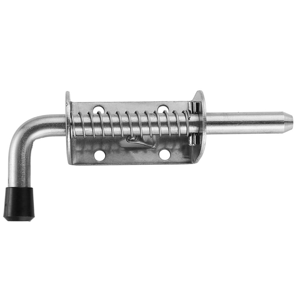 Spring Loaded Metal Bolt Latch 5.75 inch