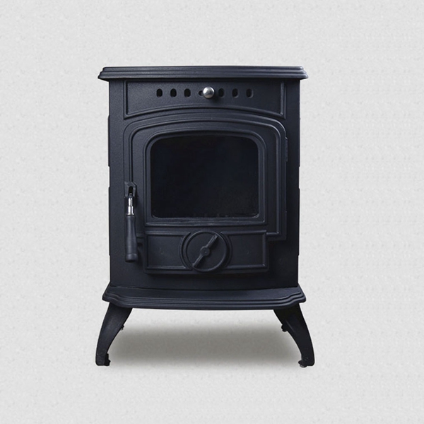 The Palladin 332B 7KW Wood Stove with Water Jacket Small Cast Iron Wood Heater