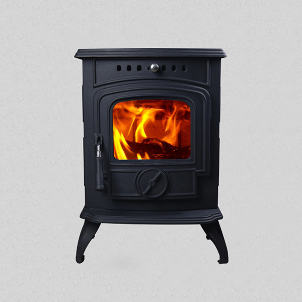 The Palladin 332B 7KW Wood Stove with Water Jacket Small Cast Iron Wood Heater