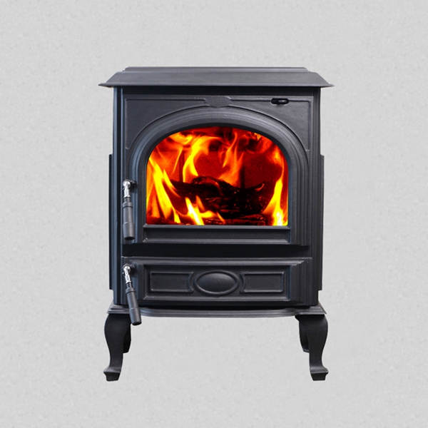 China Whole indoor free standing cast iron wood burning stove 717UA