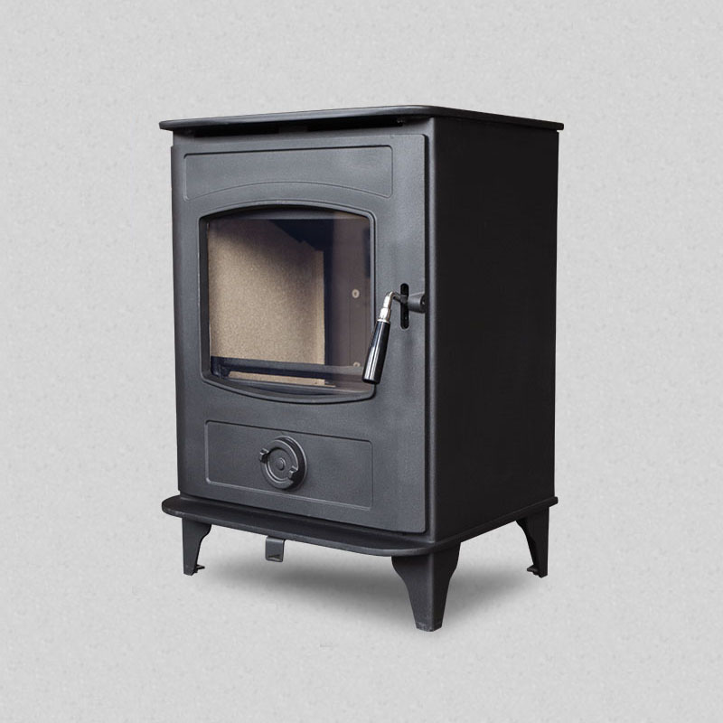 Modern CE, DEFRA, EPA, UL, ULC certified Graphite 5 GR905 portable steel plate wood burning stove for wholesale