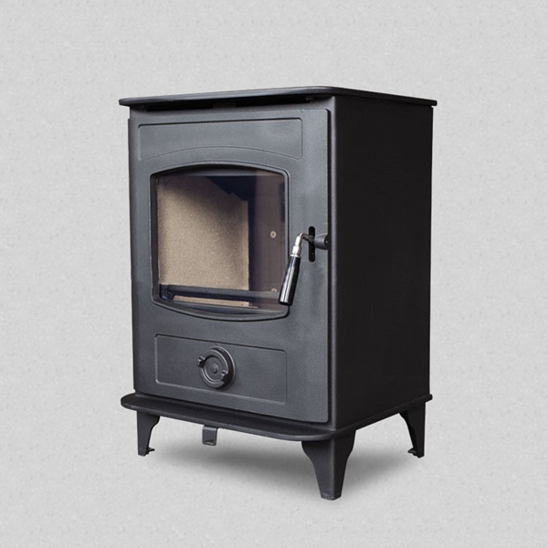 Freestanding 5 kw cheap wood burning cast iron wood stove fireplace with CE Defra