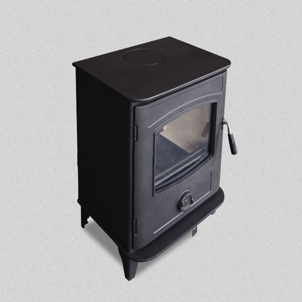 Freestanding 5 kw cheap wood burning cast iron wood stove fireplace with CE Defra