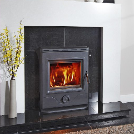 CE certificate indoor cheap cast iron wood fireplace insert
