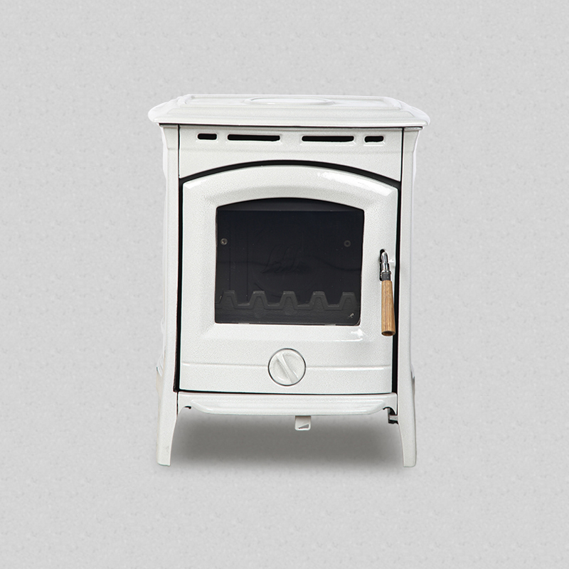 Enamel wood burning stove Traditional fireplace from China 905UCE Grey