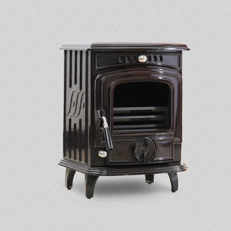 Free standing mini Cast Iron Wood Burning fireplace heaters 277E