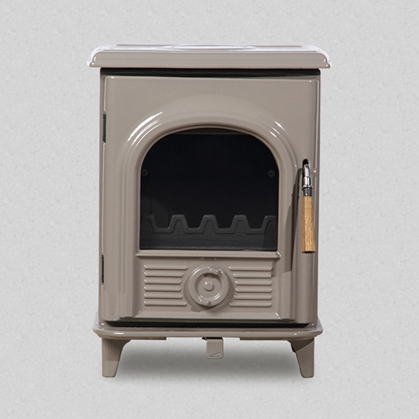 New style firewood fuel enamel color stove