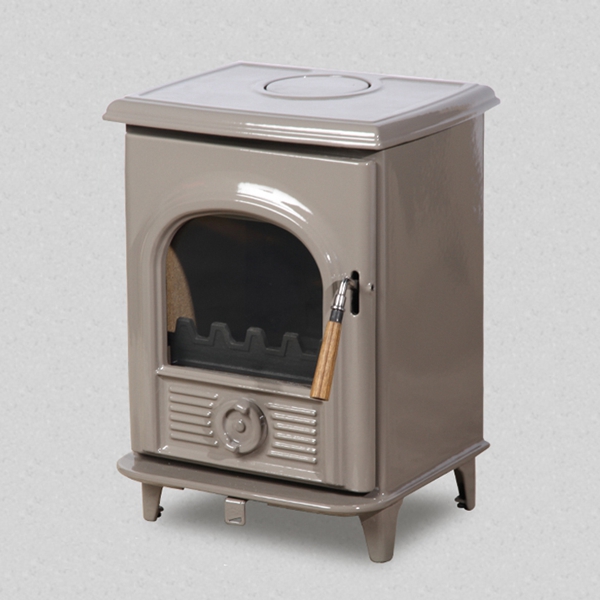 New style firewood fuel enamel color stove